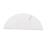Sewroro Fireproof Porcelain Firing Stand Semicircular Panel for Pottery Insulation and Kiln Use High Temperature Resistant Clay Art Accessory for Ceramics Jewelry Making and Studio