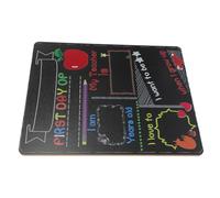 Sewroro First Day at School Chalkboard Sign Lightweight Reusable Letter Board for Photo Prop and Back to School Decoration