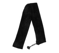 Sewroro Flagpole Holder Bag Black Fabric Drawstring Design Flagpole Protection Easy to Carry and Store for Travel and Outdoor Activities