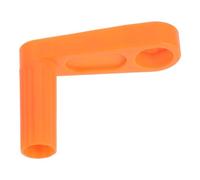 Sewroro Garden Hose Reel Replacement Crank Handle Orange Winder for Outdoor Hose Reel Cart Spare Part Accessory for Garden Watering Equipment