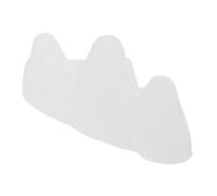 Sewroro Glass Calligraphy Brush Rest Paperweight for Chinese Calligraphy Practice Durable Weighted Pen Holder with Mountain Design for Precise Writing and Drawing Desk Organization