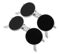 Sewroro Hair Accessories for Women Snap Hair Pins 2Pcs 9X4Cm Metal Sunglasses Shaped Secure Spring Clip Portable Stylish Playful Design for Parties and-The-Go Styling