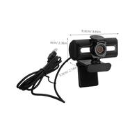 Sewroro HD Computer Camera with Built Microphone Plug and Play USB Webcam for Video Conferencing Live Streaming Online Meetings Compact Design for Desktop