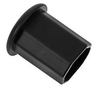 Sewroro Hockey Stick End Cover Protector Made of Sturdy Tpe Octagonal Shape for Added Stability and Easy Installation Black Hockey End Cap in Training and Games