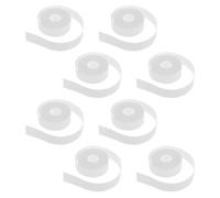 Sewroro Invisible Self-Adhesive Sweat-Absorbing Collar Protectors for Shirts and Hats White 2.5Cm X 800Cm Sweat Guard Liners Cuttable Neck Sweat Absorbent Stickers 8 Rolls for Men’S and