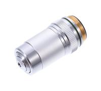 Sewroro Labs Biological Objective Lens for Microscope Type Steel Lens with Enhanced Contrast and Reflection Reduction Polished Surface for Imaging in Microscopy