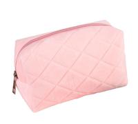 Sewroro Large Capacity Pencil Bag Zipper Design Decorative Stationery Bag for Study Girls Makeup Pouch