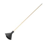 Sewroro Leak Detection Equipment Acoustic Underground Water Leak Detector Copper Plastic Golden for Underground Water Line, Plumbing Systems, Property Maintenance Staff, Commercial Use