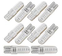 Sewroro LED Car Light W5w T10 10pcs Glass and Cob Small Lamp