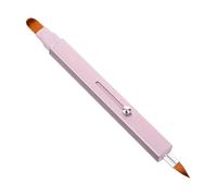 Sewroro Lip Brush and Ergonomic Handle Design for Lipstick and Lip Gloss Double-ended Portable Retractable with Artificial Fiber Bristles for On-the-go Touch-ups