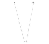 Sewroro Lost Silicone Earphone Strap for Sports Lanyard for Running Yoga Fitness Jogging Prevents Earbuds From Falling Comfortable Neck Wear White