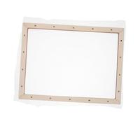 Sewroro Mesh Screen for Papermaking Wooden Deckle Mold Dried Flower Paper Frame Deckle Mold with Mesh for Paper DIY Dried Flower Crafts for Papermaking