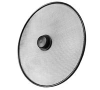 Sewroro Mesh Splatter Screen Stainless Steel Frying Pan Guard 25Cm Spill-Resistant Cover for Kitchen and Home Cooking