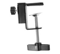 Sewroro Metal C Clamp with Plastic Handle for Woodworking Desk Mounting Clamp for Desktop Stable Cantilever Table Clip Suitable for Various Workpiece