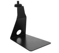 Sewroro Metal Microphone Holder Base with Heavy-duty Table Mount Clip and Accurate Balance, Suitable for 3/8 Connector, Prevents Microphone Upside, for Recording and Streaming