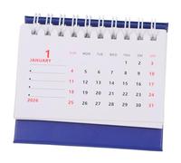 Sewroro Mini Desk Calendar Standing Flip Design Compact Monthly Planner for Home and Office Premium Quality Elegant for Longterm Planning