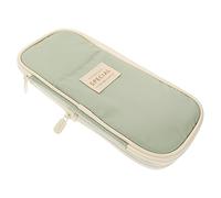 Sewroro Multi-Layer Pencil Case for Women Capacity Macaron Color Pouch for Stationery Makeup and Study Essentials Washable and Convenient Organizer Smooth Zipper