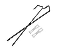 Sewroro Over-The-Door Mirror Hooks Adjustable Heavy Duty Door Brackets for Hanging Clothes and Mirrors Flexible Hook Positions Metal Organization for Home