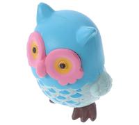 Sewroro Owl Car Vent Clip Air Freshener Blue Pvc Owl Shaped Car Decoration Air Freshening Diffuser
