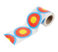 Sewroro Paper Targets and Good Printing Pattern 200pcs Self-adhesive Fluorescent Circle Spot Labels with Exquisite Workmanship for Shooting Practice for Indoor and Outdoor Shooting Range