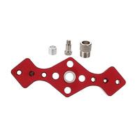 Sewroro Pocket Hole Jig Drill Guide Woodworking Punch Locator Tool with Feet High Hardness Wear Resistant for Accurate Vertical Drilling Woodworking Equipment