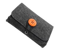 Sewroro Portable Essential Oil Bottles Bag Felt Storage Pouch Organizer - Compact Travel-Friendly Essential Oil Holder Temperature Protection Easy-Carry Design for Home and Daily Life Use