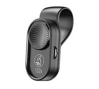 Sewroro Portable Pocket Microscope with LED Light for Mobile Phones Lightweight Optical Lens for High Resolution Photos Videos Easy to Use for Gemstone Nature Observation