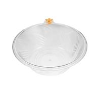 Sewroro Portable Transparent Plastic Face Wash Basin with Hanging Loop Lightweight Skincare Tub for Home and Professional Salon Use Splash-resistant Design for Facial Cleansing and Beauty