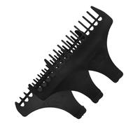 Sewroro Professional Hair Clipper Limit Comb Set 1mm 1.5mm 3mm Stainless Steel Clipper Guards Hair Cutting Guide Attachment for Barber and Home Use