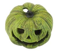 Sewroro Pumpkin Shaped Resin Reptile Hideout Cave for Reptiles and Hermit Crabs Blends into Habitat Sturdy Material and Aquarium Decoration
