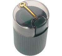 Sewroro Push Type Toothpick Holder Dispenser Automatic Pop-Up Toothpick Box Small Household Kitchen Storage Container Portable Green