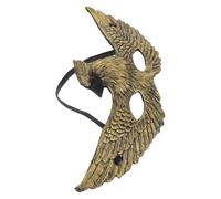 Sewroro Realistic 3d Eagle Beak Costume Mask for Adults, Comfortable Eva Half Face Fit, for Halloween, Allnight Parties and Stage Performances, Gothic Style Animal Mask