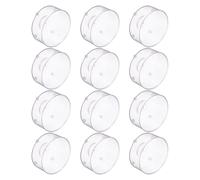 Sewroro Reptile Bowls Household Reptile Food Cup and Water Dish Acrylic Multi-function 30pcs and Prevents Worm Escape for Turtles