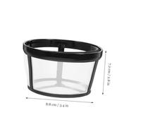 Sewroro Reusable Coffee Filter Basket Cylindrical Mesh Filter for Coffee Machines Dishwasher Safe Non Pressurized Preserves Aroma and Flavor Compatible with Multiple Brands Cup Capacity