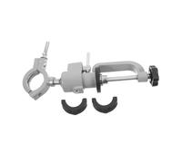 Sewroro Rotating Aluminum Alloy Bench Vise Clamp with Angles for Electric Drill and Grinder Support High Load Capacity Handheld Drill Stand Holder for Jewelry Making Sculpture and Craft