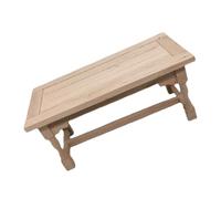 Sewroro Scale Miniature Dollhouse Dining Table Sturdy Wood Craftsmanship Realistic Detailed Mini Wooden Desk for Dollhouse Kitchen Furniture Accessories Space Saving Design