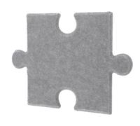 Sewroro Self-Adhesive Felt Puzzle Wall Board Moonlight Grey Decorative Announcement Message Board 3D Felt Tiles for Office Bulletin and Photo Display Memo Notice Pin for Home Decor