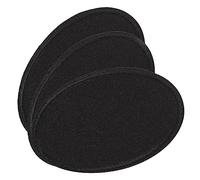 Sewroro Self-Adhesive Patch Clothing Applique Oval Embroidered Repair Patch for Garment Accessories for Jackets Bags Easy to Use Without Sewing 3 Pieces Set