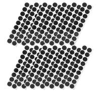 Sewroro Self-adhesive Target Stickers 900pcs round Black Paper