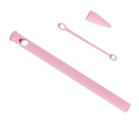 Sewroro Silica Gel Protective Case for 1st Gen Digital Stylus with Pig Nose Pattern, Pink Stylus Cover Compatible with Tablet Accessories, Lightweight Pencil Nib Protector for Drawing