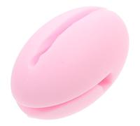 Sewroro Silicone Temperature Probe Pot Side Clip Scratch-proof Cooking Thermometer Holder for Syrup and Grill, Heat-resistant Pot Clamp Suitable for Kitchen Cooking, Pink