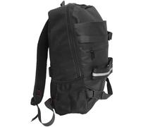 Sewroro Skateboard Backpack External USB Interface Black Oxford Fabric with Anti-theft Lock and Multi-layer Scientific Storage Design, Adjustable Shoulder Straps for School Season Decor