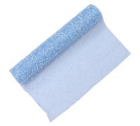 Sewroro Sky Blue Rose Bouquet Wrapping Gauze with Snow Dot Pattern, Floral Wrapping Material for DIY Flower Arranging and Packaging, Lightweight Craft Supplies for Bouquet Decoration