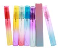 Sewroro Spray Bottle Ml Glass Gradient 10pcs Travel Container for Ladies