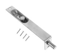 Sewroro Stainless Steel Double Door Flush Bolt Lock for French Doors with High Hardness Courtyard Bathroom Privacy Easy Screw Installation