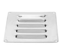 Sewroro Stainless Steel Square Boat Vent with Louvered Design for Efficient Airflow and Easy Installation, Marine Hardware Suitable for Yachts and Outdoor Kitchens