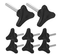 Sewroro Thumb Screws, 8pcs Bedside Commode Chair Replacement for Easy Operation Plastic and Metal Fasteners Screw Spares Portable Toilet Universal Fit Bathroom Commode Chair