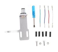 Sewroro Turntable Headshell Replacement with Wires for Phonographs Durable and Construction for Authentic Sound Quality and Reliable Performance Compatible with Various Record Players