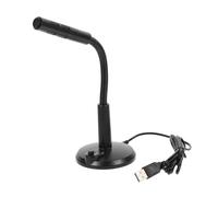 Sewroro USB Microphone and Plug-and-play and Stable Pedestal with Adjustable Angle Aluminium Alloy Mini Microphone and Game Voice Chat, Easy to Use for Computer, for Live Streaming