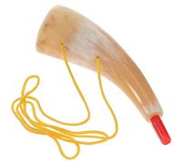 Sewroro Viking Horn Noise Maker Trumpet, Viking Medieval Cheering Prop for Party Favors, 7.28 Inch (Random Color)